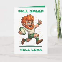 Cartão Try Line St Patricks Match Day Charge