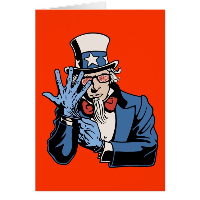 Cartão TSA- tio Sam (Frente)