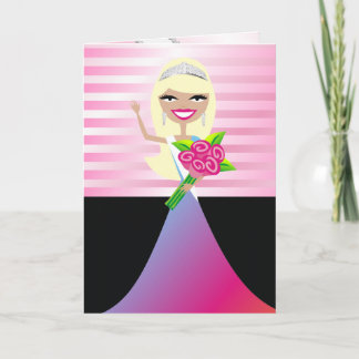 Cartão TT-In it to Win It Blonde | Congratz Card