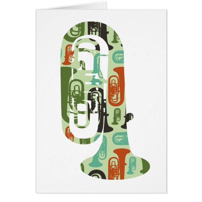 Cartão Tuba de Tubas (Frente)