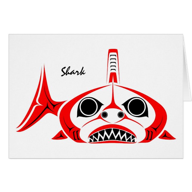 Cartão Tubarão (Frente Horizontal)
