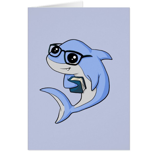 Cartão Tubarão de "Fintellectual"! (Frente)