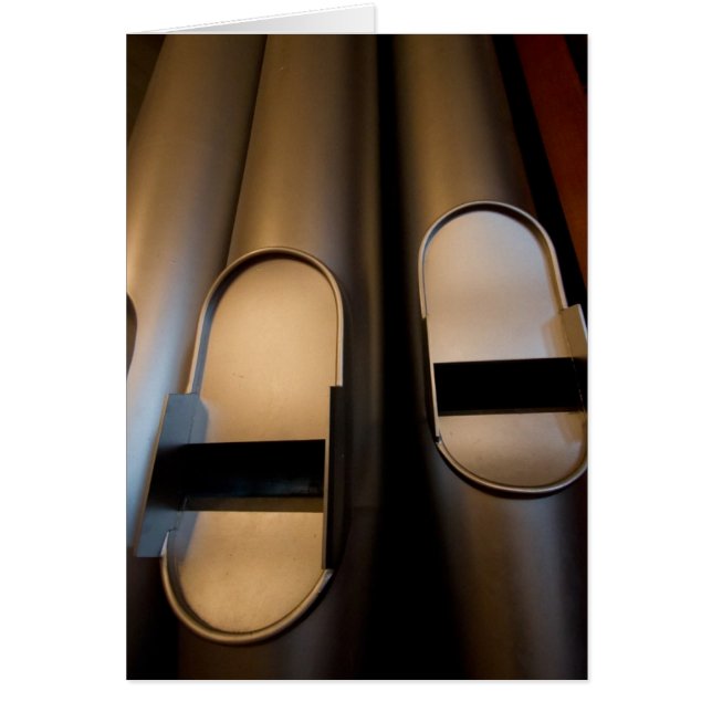 Cartão Tubulações de órgão (Frente)