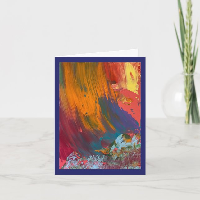 Cartão Tudo acontece por uma razão (Frente)