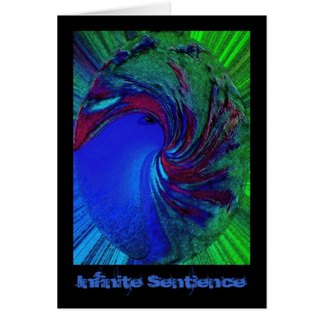 Cartão Tudo É: página 11, Sentience infinito (Frente)