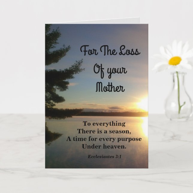 Cartão Tudo Lá É A Época Da Simpatia Mãe (Planta pequena)