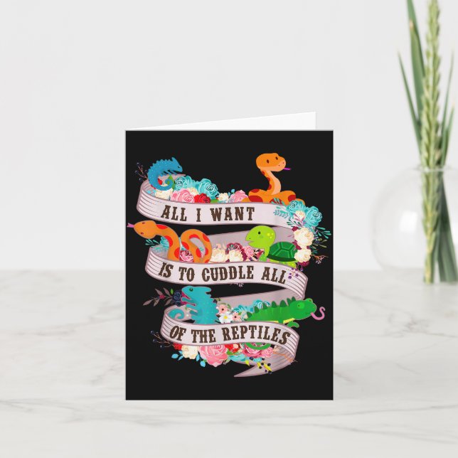 Cartão Tudo o que eu quero é abraçar todos os amantes de  (Frente)