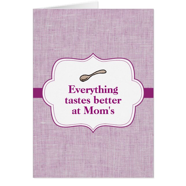 Cartão Tudo prova melhor (Frente)