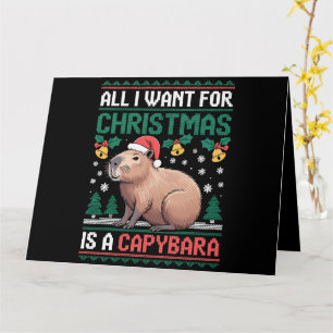 Cartão Tudo Que Eu Quero Para O Natal É Um Presente De Ca