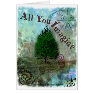 Cartão Tudo que você imagina