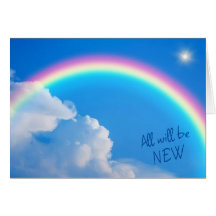 Tudo Será Nova Simpatia Cristã do Rainbow Sky