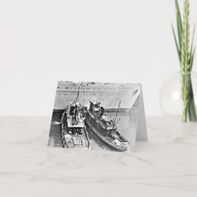 Cartão Tugs Assist Caronia (Frente)