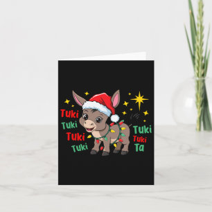 Cartão Tuki Tuki Burro É Época Mexicano Espanhol Ch