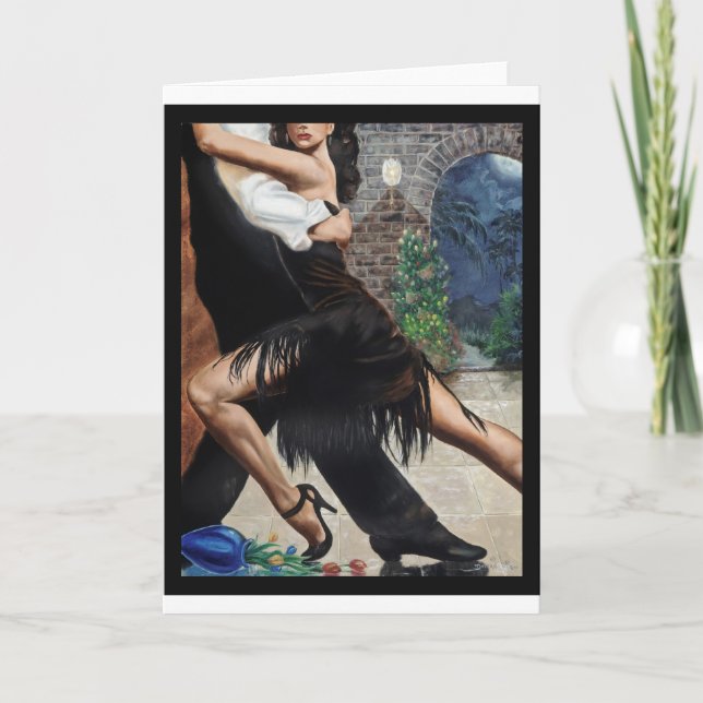 Cartão Tulip Tango (Frente)