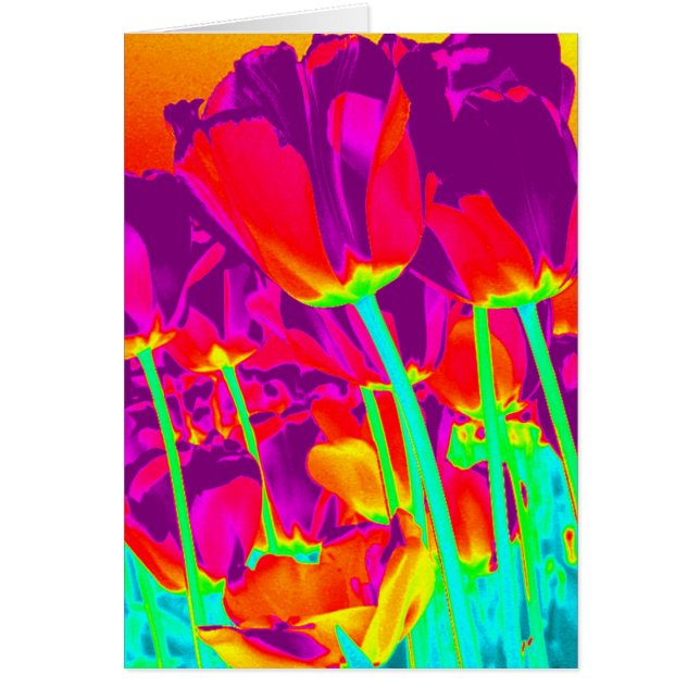 Cartão Tulipas (Frente)