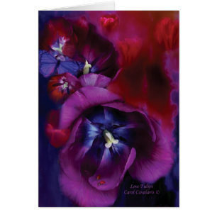 Cartão Tulipas ArtCard do amor