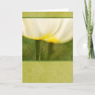 Cartão Tulipas Elegantes