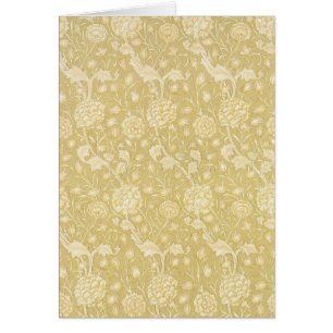 Cartão Tulipas Selvagens de William Morris, Arte de Flore