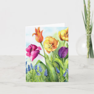 Cartão Tulips notecards