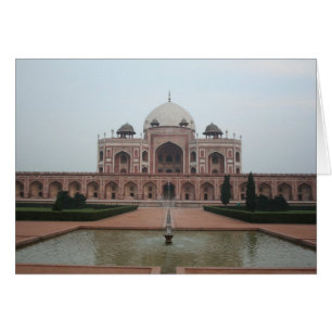 Cartão Túmulo de Humayun Delhi Índia