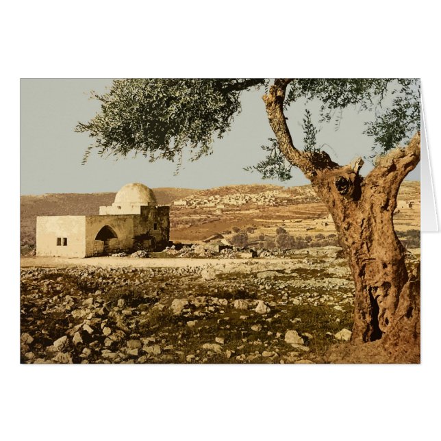 Cartão Túmulo de Rachel (Frente Horizontal)