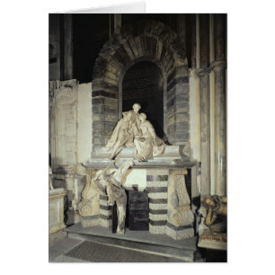 Cartão Túmulo do senhor Joseph e da senhora Elizabeth