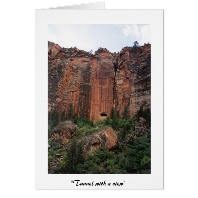Cartão Túnel com vista (Frente)