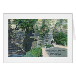 Cartão Túnel de Entrada do Parque Estadual e Ponte Sentry