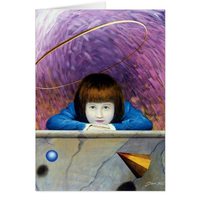 Cartão Túnel Rosa (Frente)