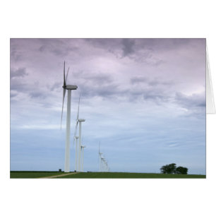 Cartão Turbinas Eólicas Skyward