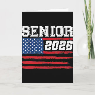 Cartão Turma De 2026 Ck Sênior Para Escola Bandeira Ameri
