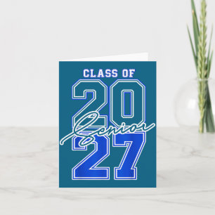 Cartão Turma de 2027 Formatura Senior 2027