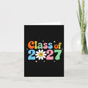 Cartão Turma Retro Groovy 2027 Seniores