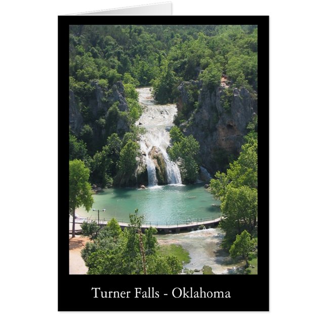 Cartão Turner Falls (Frente)