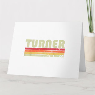 Cartão TURNER Título de Trabalho Profissão Divertida Aniv
