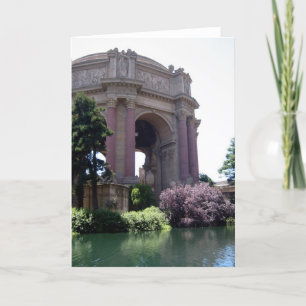 Cartão Turning Moment Palace of Fine Arts Saudação Cartõe