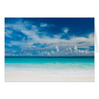 Cartão Turquesa Tranquilo