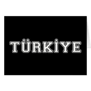 Cartão Turquia