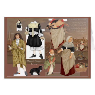 Cartão Turquia de Samuel Pepys