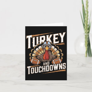 Cartão Turquia E Touchdowns Graças À Pegada Americana