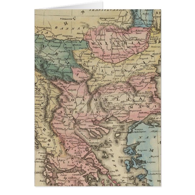 Cartão Turquia na Europa 2 (Frente)