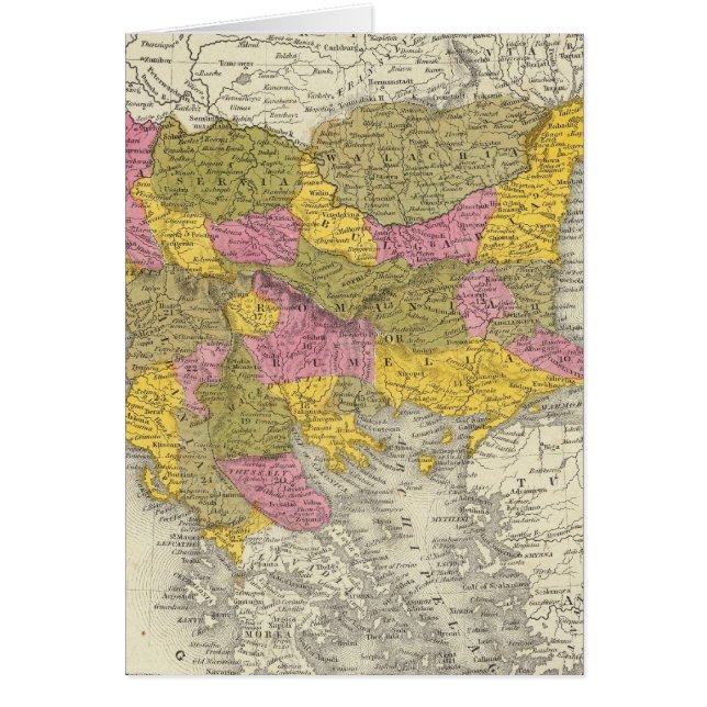 Cartão Turquia na Europa 3 (Frente)