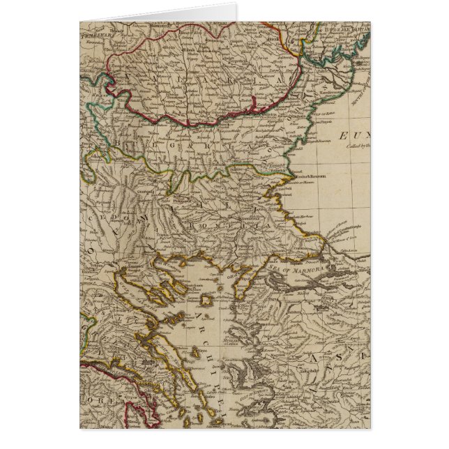 Cartão Turquia na Europa 3 (Frente)