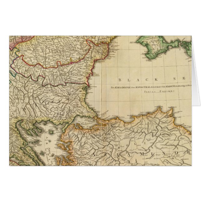 Cartão Turquia na Europa 4 (Frente Horizontal)