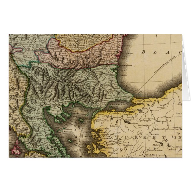 Cartão Turquia na Europa 5 (Frente Horizontal)