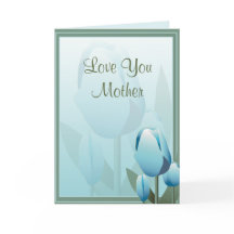 Cartão Turquoise Primavera Bonito