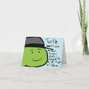 Cartão Turtle Card