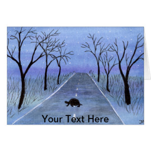 Cartão Turtle Crossing