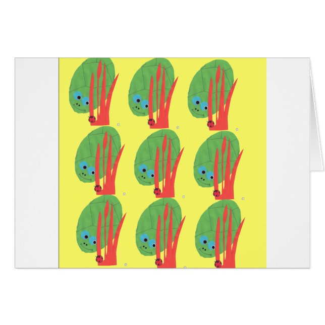 CARTÃO TURTLE E LADYBUG (Frente Horizontal)