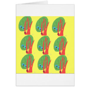 CARTÃO TURTLE E LADYBUG